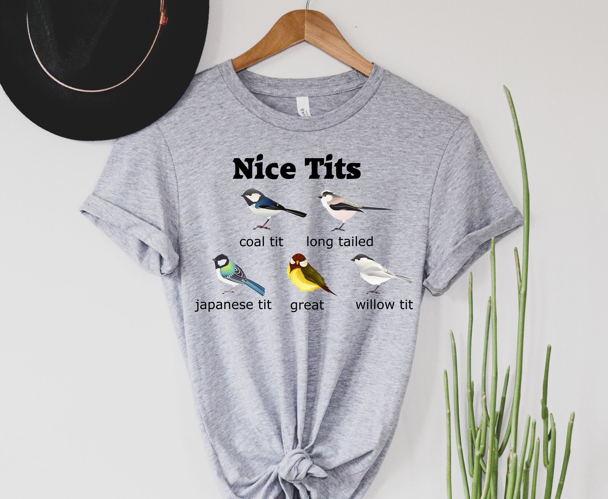 Wholesale Nice Tits Graphic Tee - White