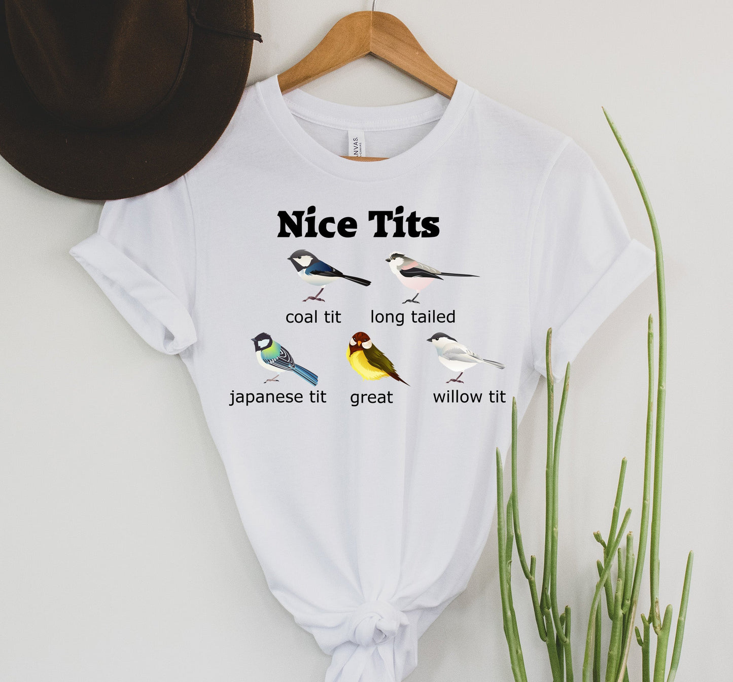 Wholesale Nice Tits Graphic Tee - Grey