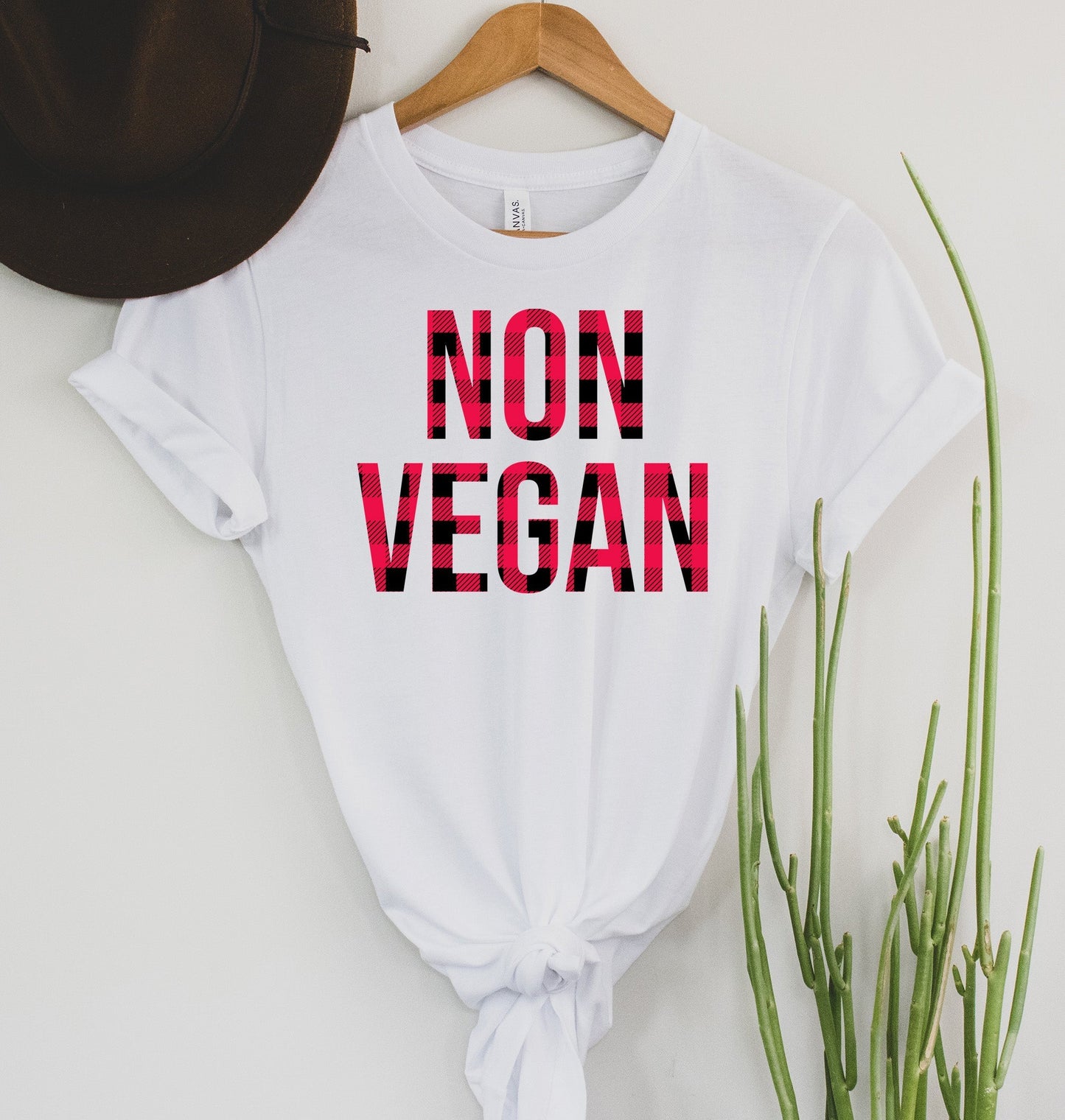 Wholesale Non Vegan Graphic Tee - White