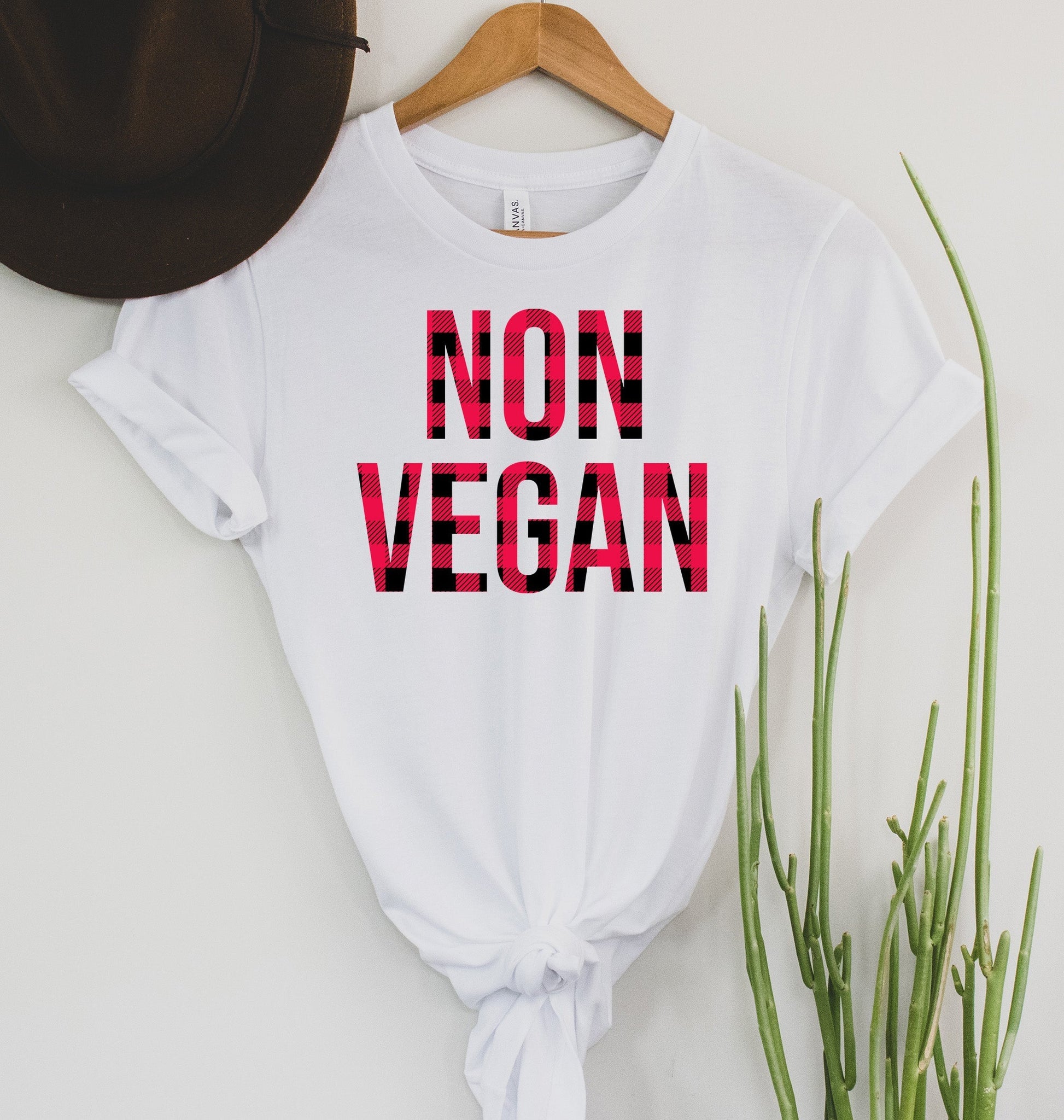 Wholesale Non Vegan Graphic Tee - White