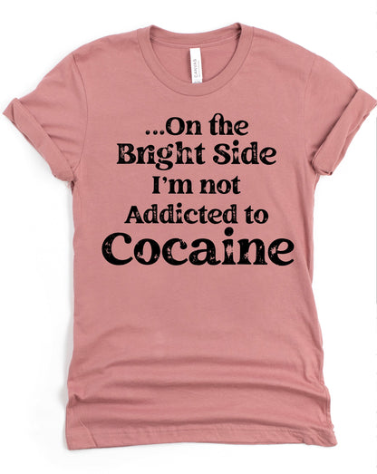 Wholesale On the Bright Side Graphic Tee - White