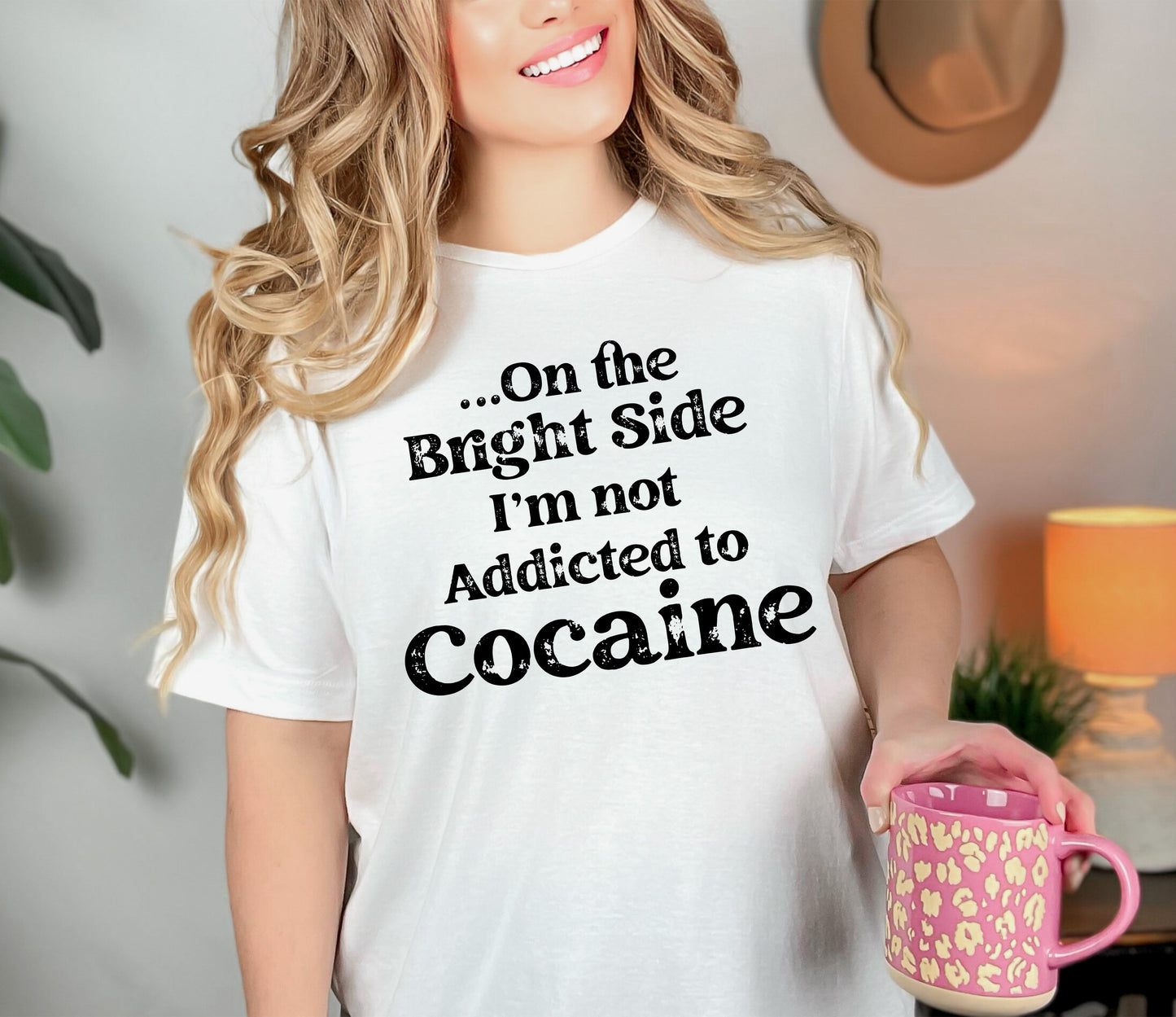 Wholesale On the Bright Side Graphic Tee - Maroon