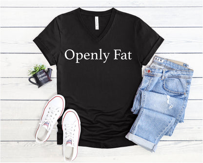 Wholesale Openly Fat Graphic Tee - Black Tee