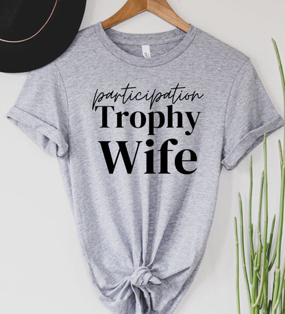 Wholesale Participation Trophy Wife Graphic Tee - Mint