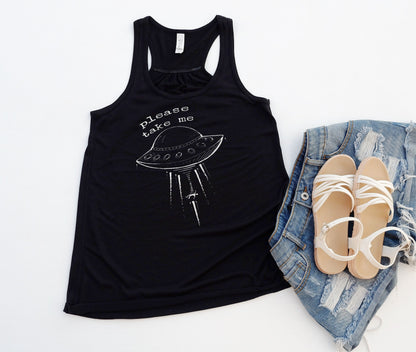 Wholesale Please Take Me Graphic Tee - Black Tshirt