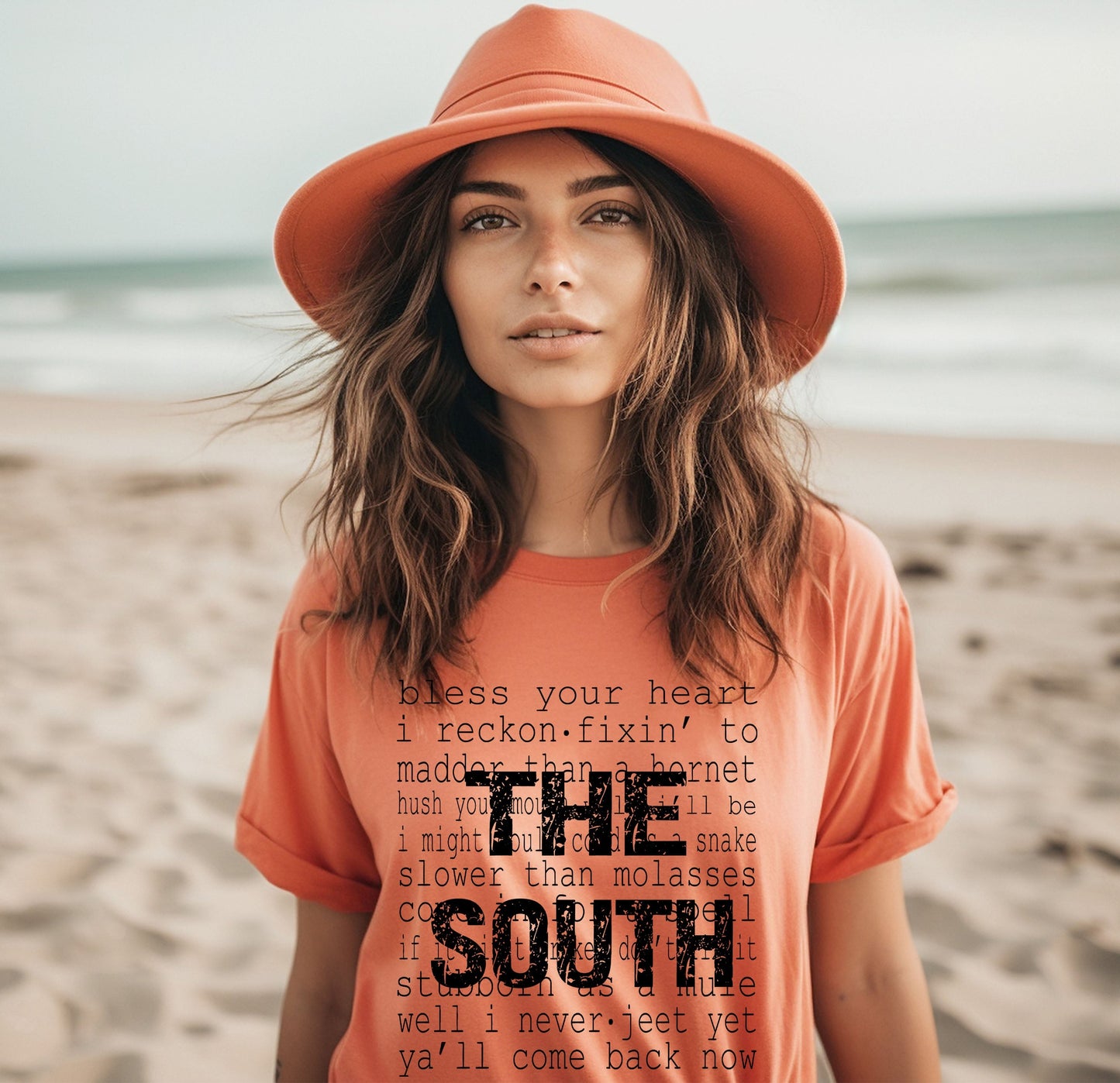 Wholesale The South Graphic Tee - Red