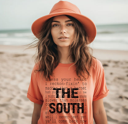 Wholesale The South Graphic Tee - Red
