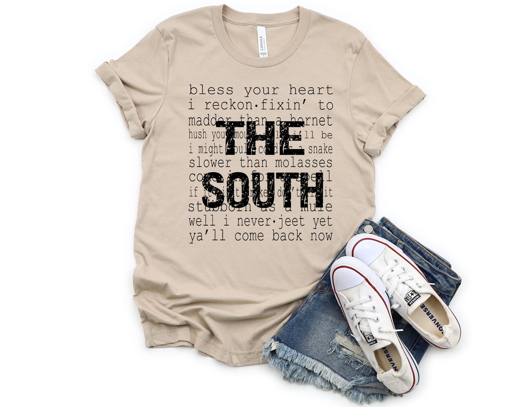 Wholesale The South Graphic Tee - Coral