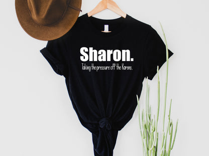 Wholesale Sharon over Karen Graphic Tee - Mint