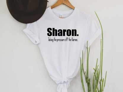 Wholesale Sharon over Karen Graphic Tee - Mint