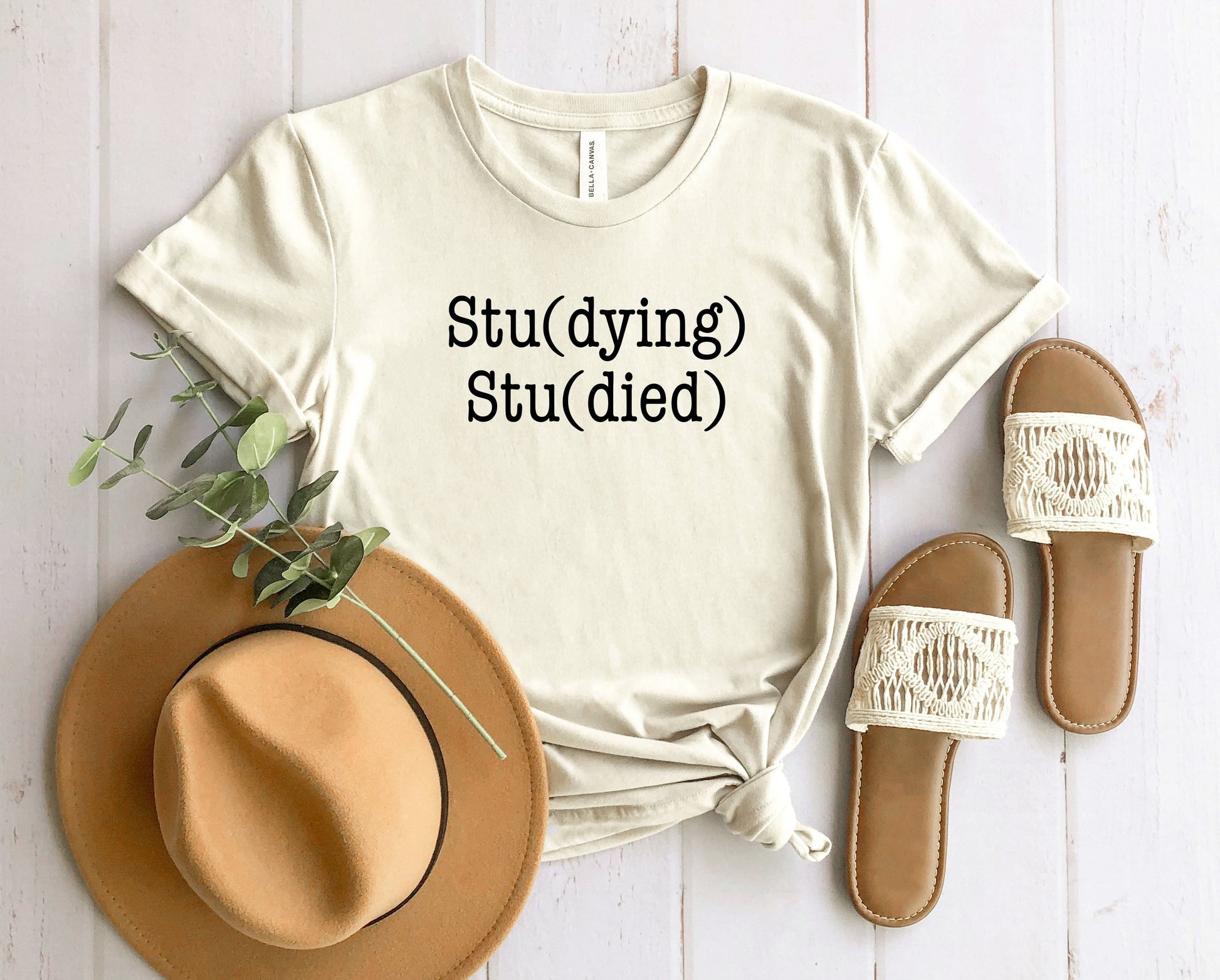 Wholesale Stu(dying) Graphic Tee - Black