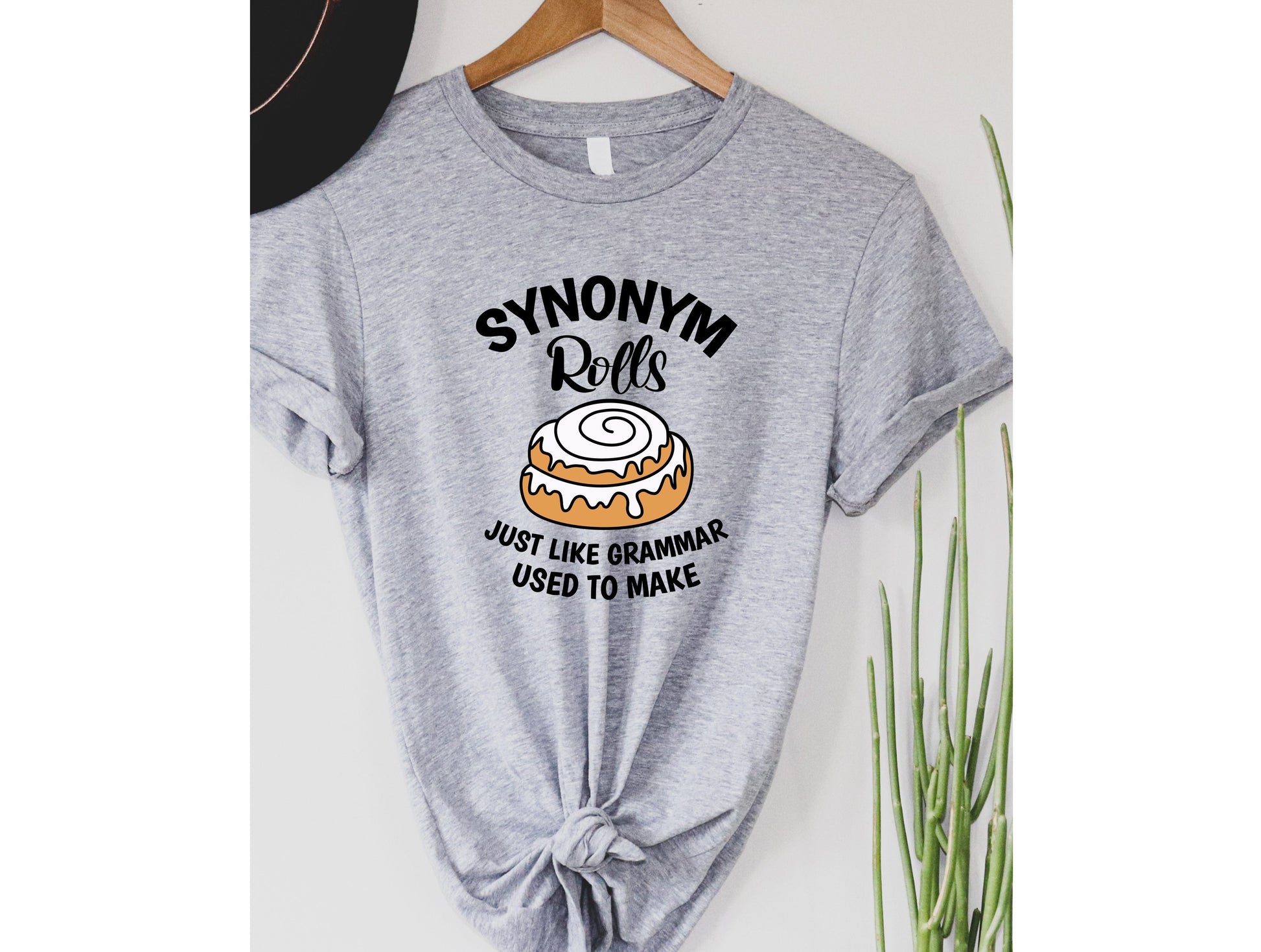 Wholesale Synonym Rolls Graphic Tee - Tan