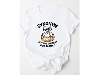Wholesale Synonym Rolls Graphic Tee - Grey