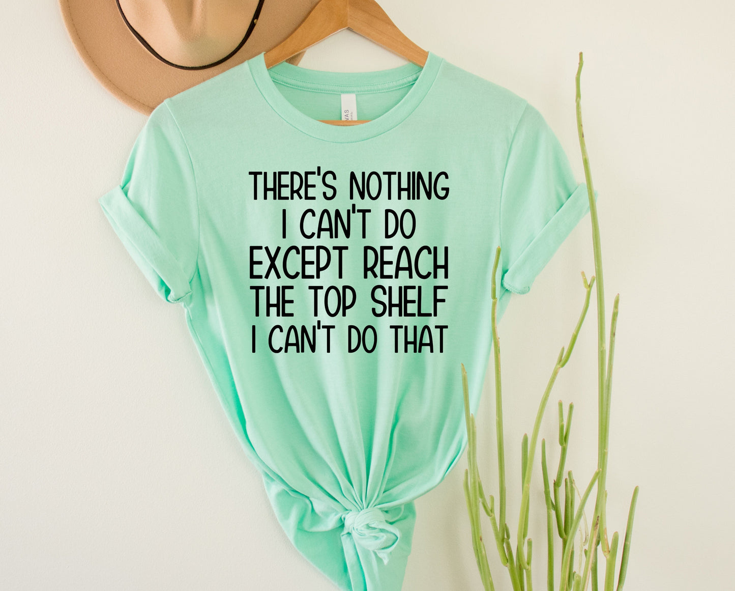 Wholesale There's Nothing I Can't Do Graphic Tee - Heather Sand