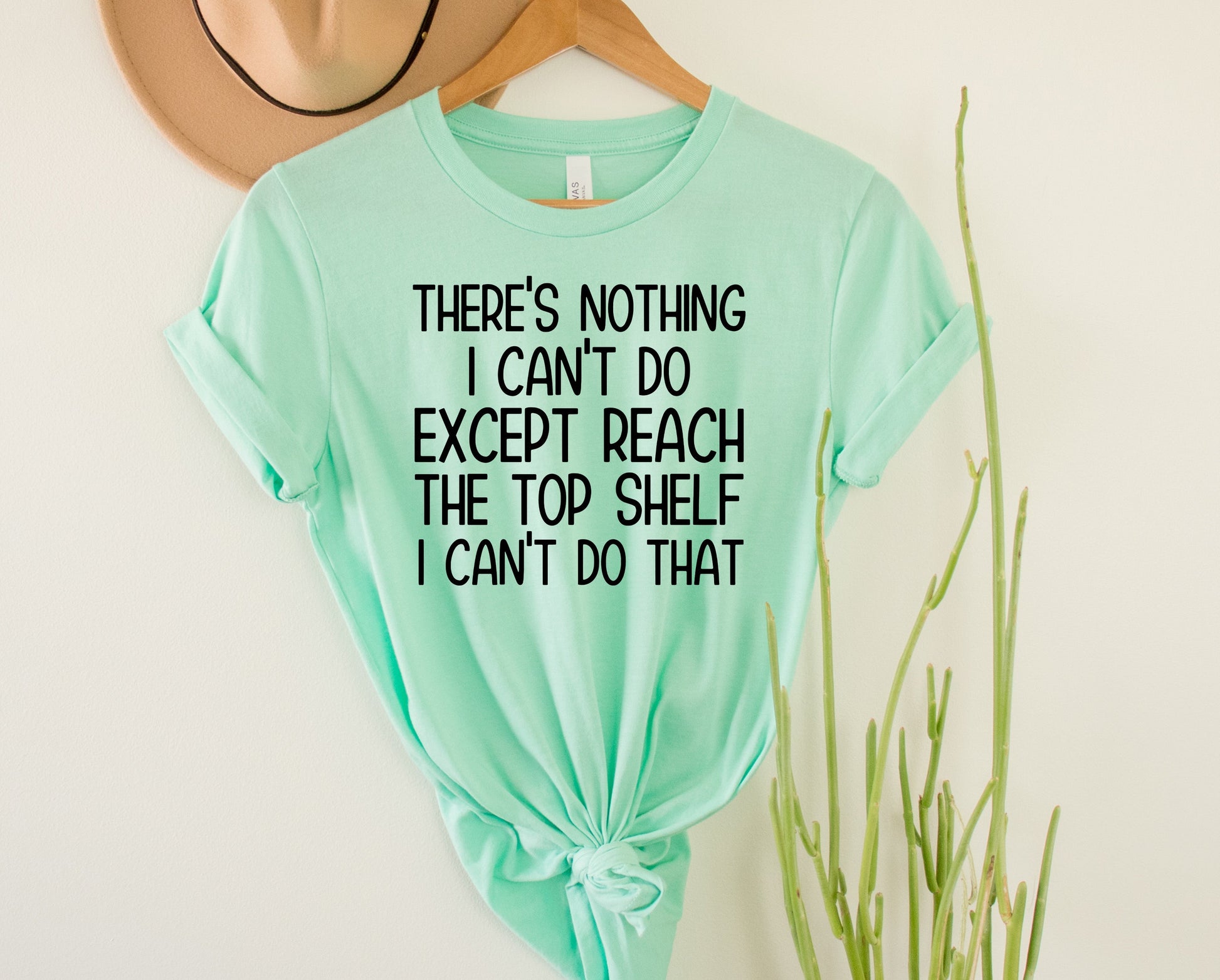 Wholesale There's Nothing I Can't Do Graphic Tee - Heather Sand