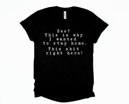 Wholesale This is Why Graphic Tee - Aqua