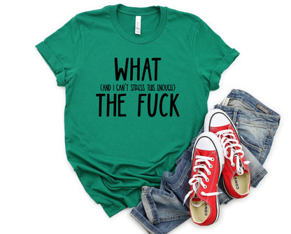 Wholesale What the Graphic Tee - Yellow