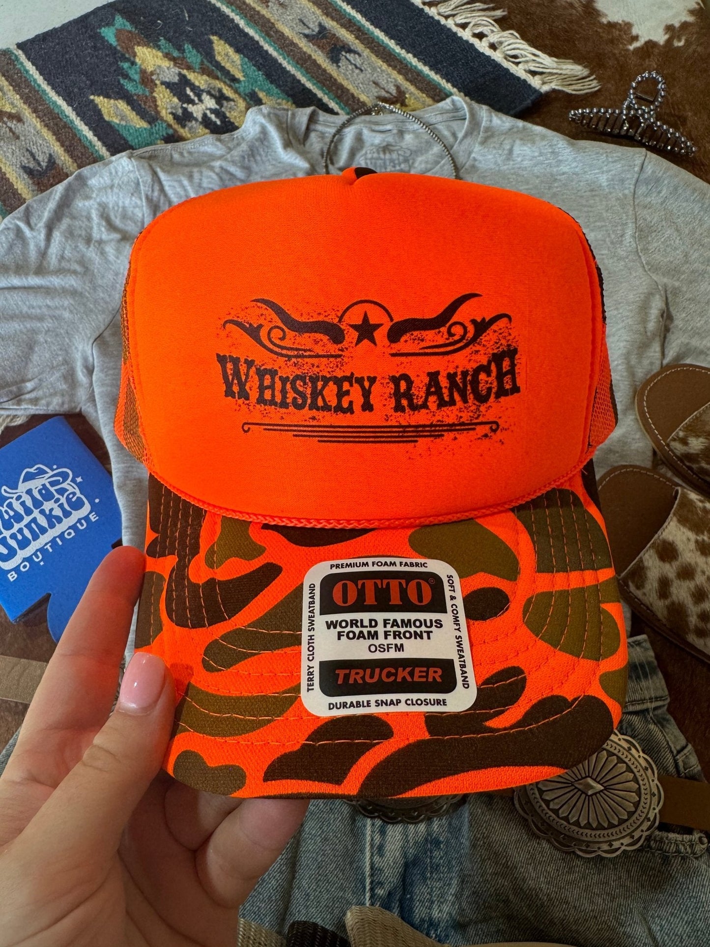 Whiskey Ranch Trucker HatMulti