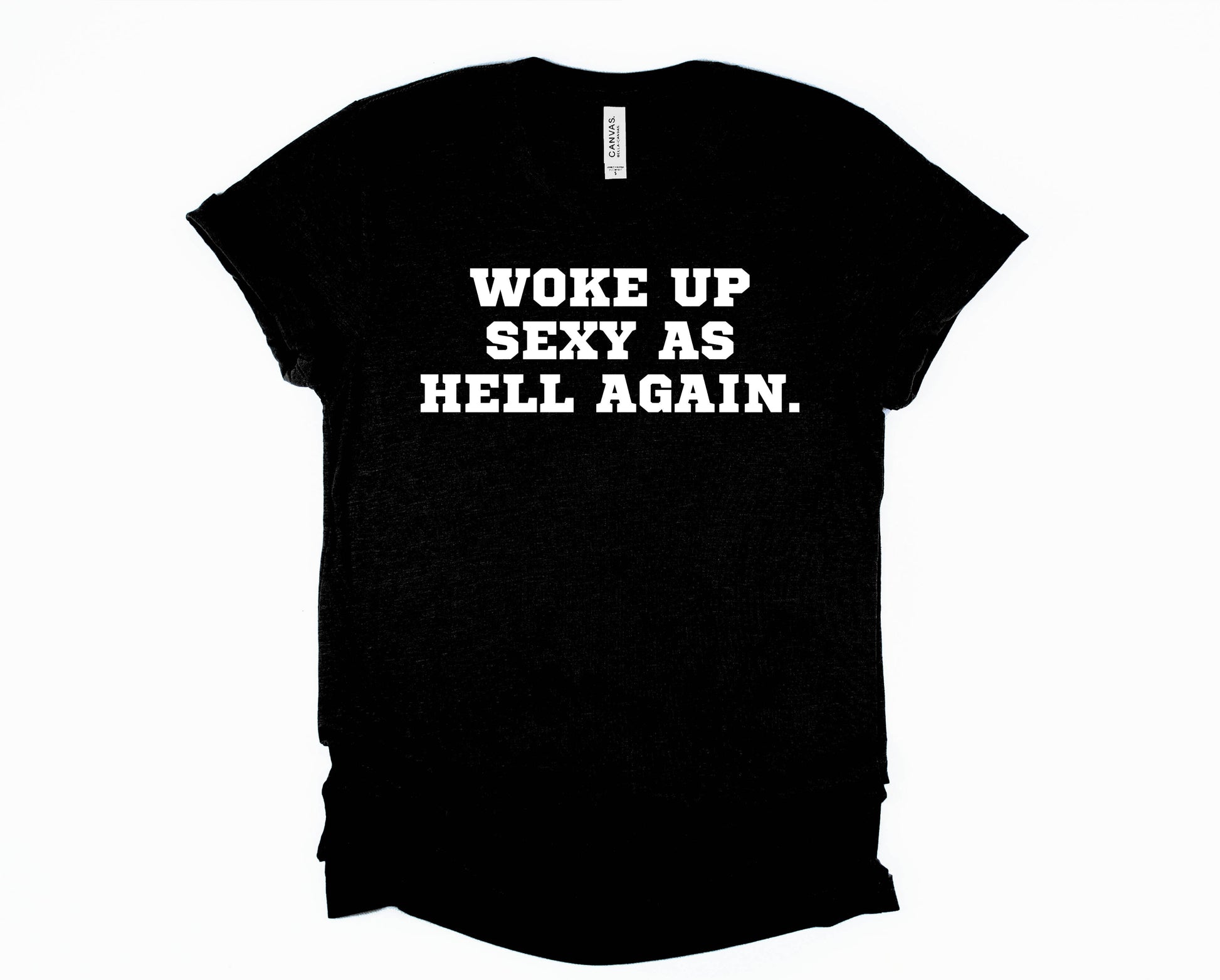 Wholesale Woke Up Sexy Graphic Tee - Atlantic